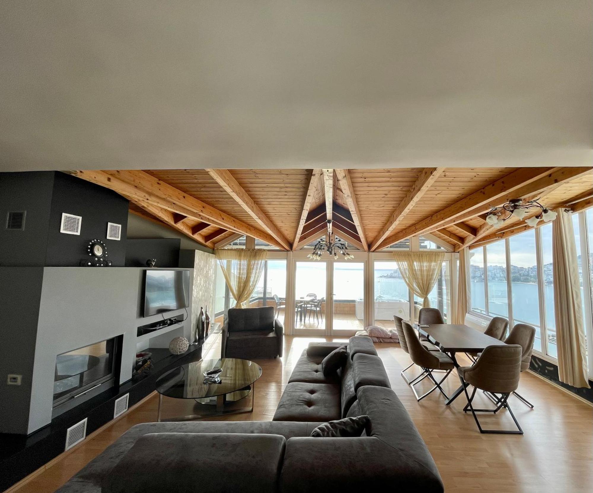 Seaview Golden Penthouse Apartment Sarande Luaran gambar