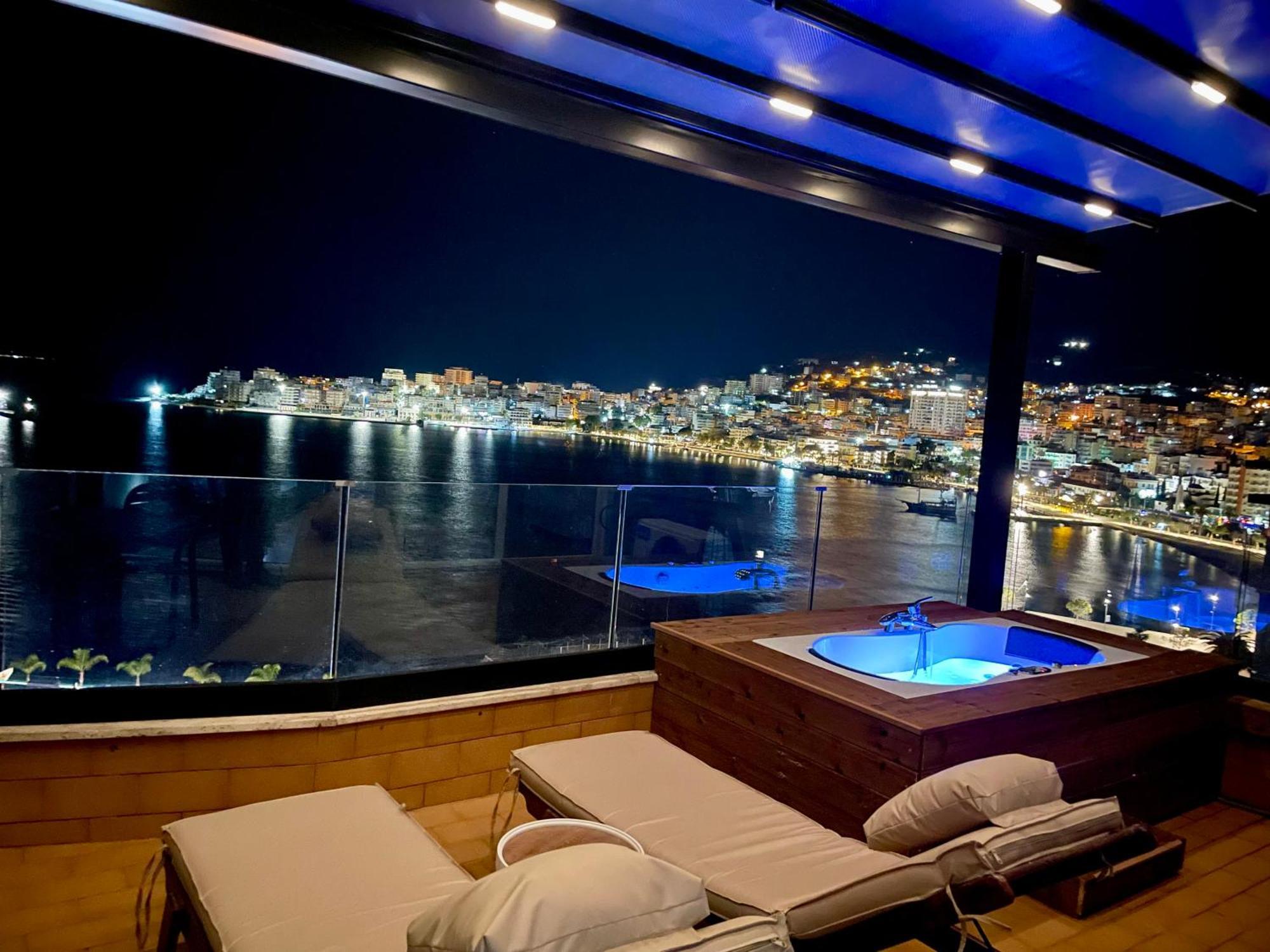 Seaview Golden Penthouse Apartment Sarande Luaran gambar