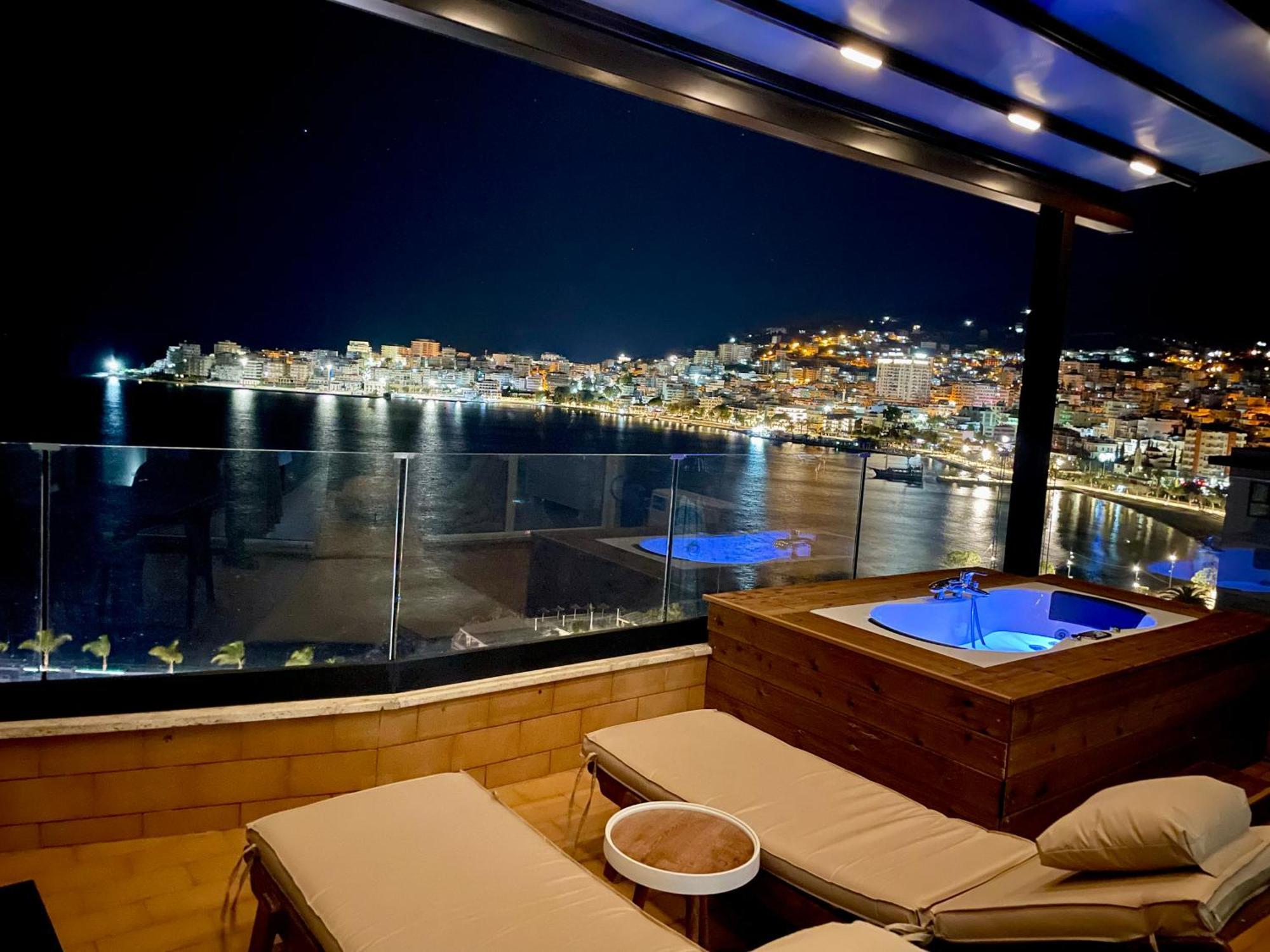 Seaview Golden Penthouse Apartment Sarande Luaran gambar